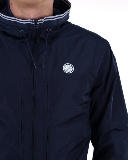 Pretty Green Allesley Nylonjacke, Marineblau