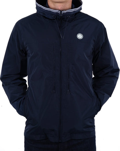 Pretty Green Allesley Nylonjacke, Marineblau