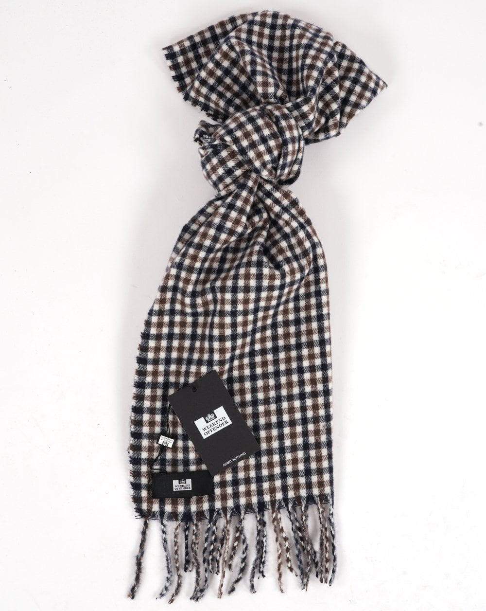 Weekend Offender Schal Mittelkariert