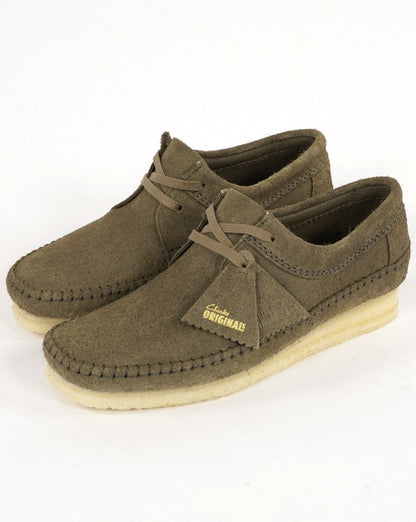 Clarks Originals – Weaver – Schuhe in Hellkhaki