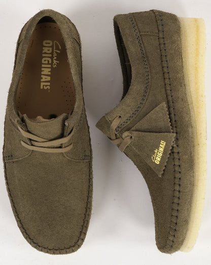 Clarks Originals – Weaver – Schuhe in Hellkhaki