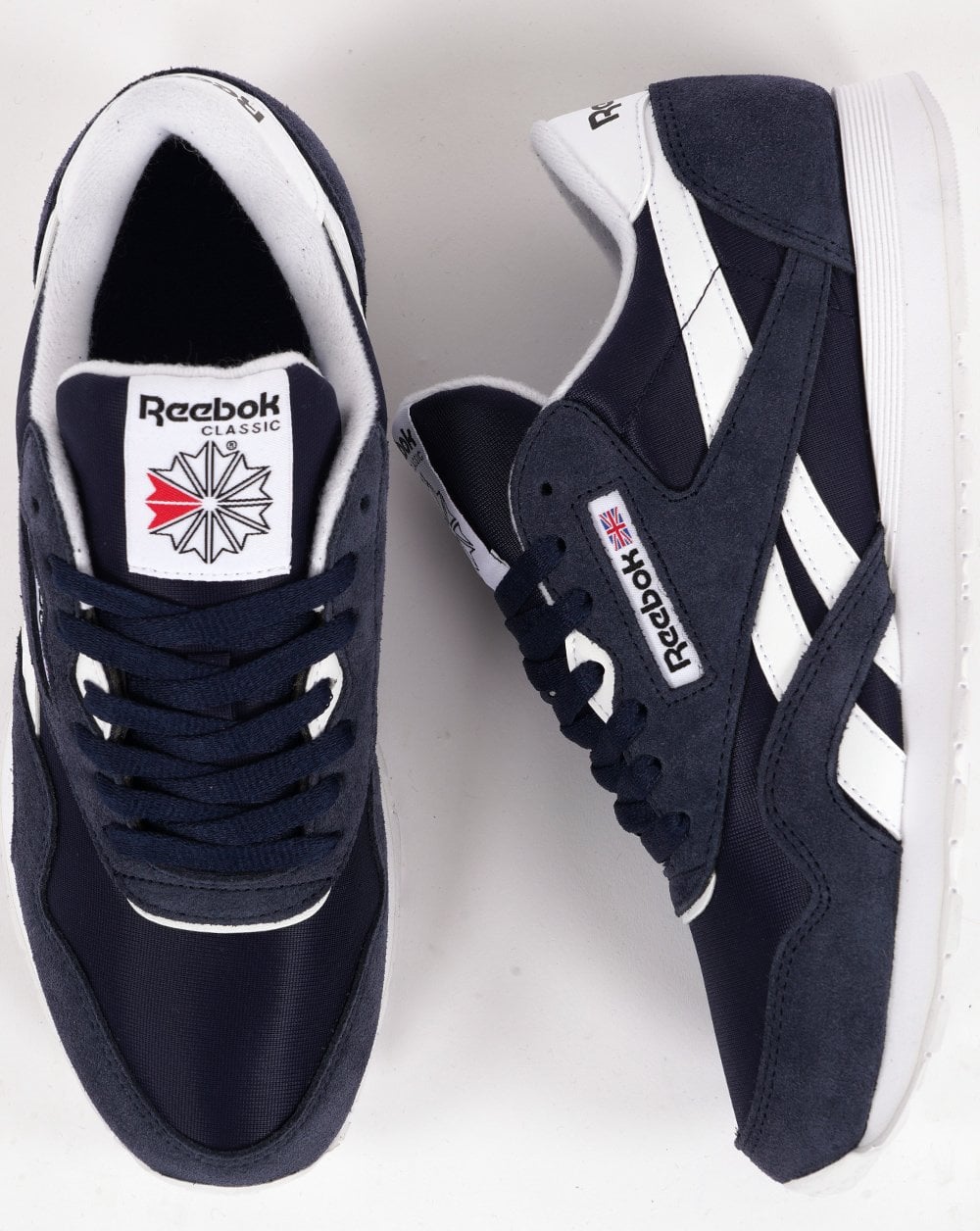 Reebok Classic Nylon Sneaker Vector Navy/Wolkenweiß