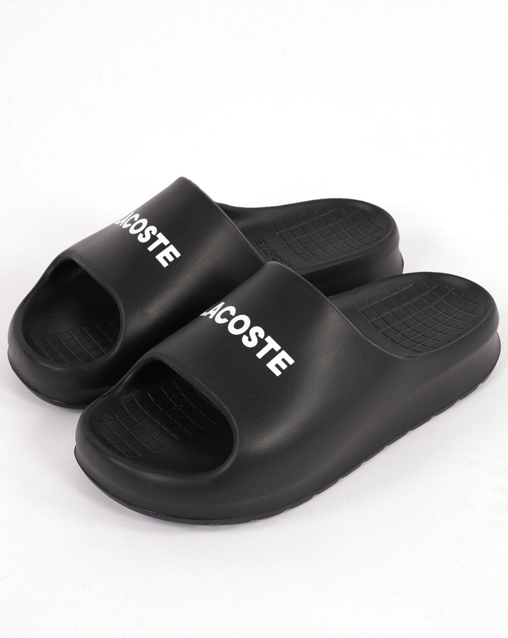 Lacoste Serve Slide 2.0 Schwarz/Weiß