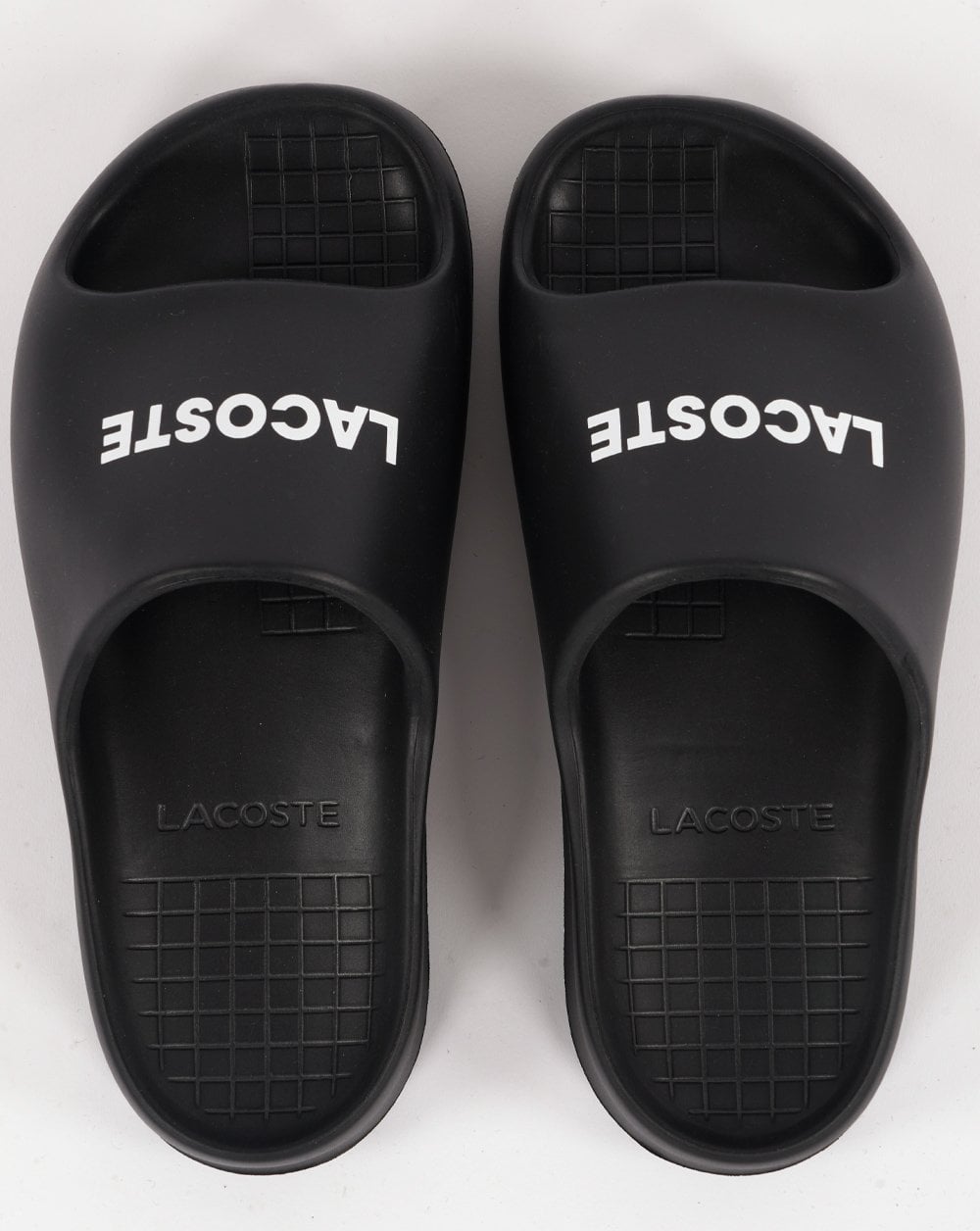 Lacoste Serve Slide 2.0 Schwarz/Weiß