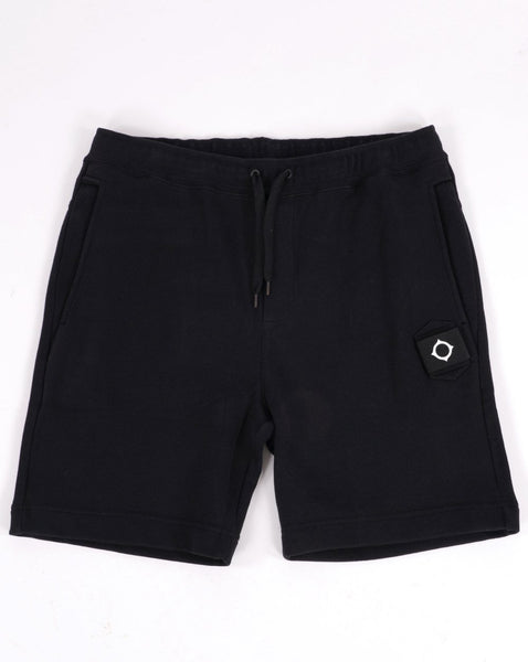 MA.STRUM Sweat Shorts Black