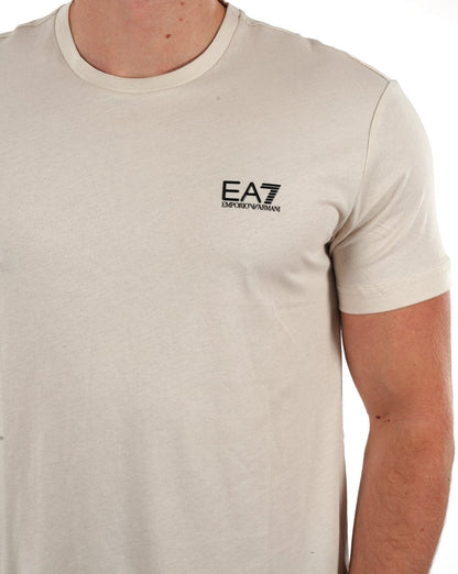 EA7 Klassisches T-Shirt Stein