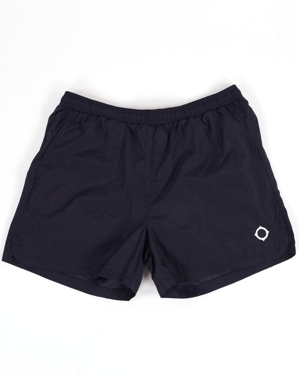 MA.STRUM Nylon-Badeshorts, Tintenblau