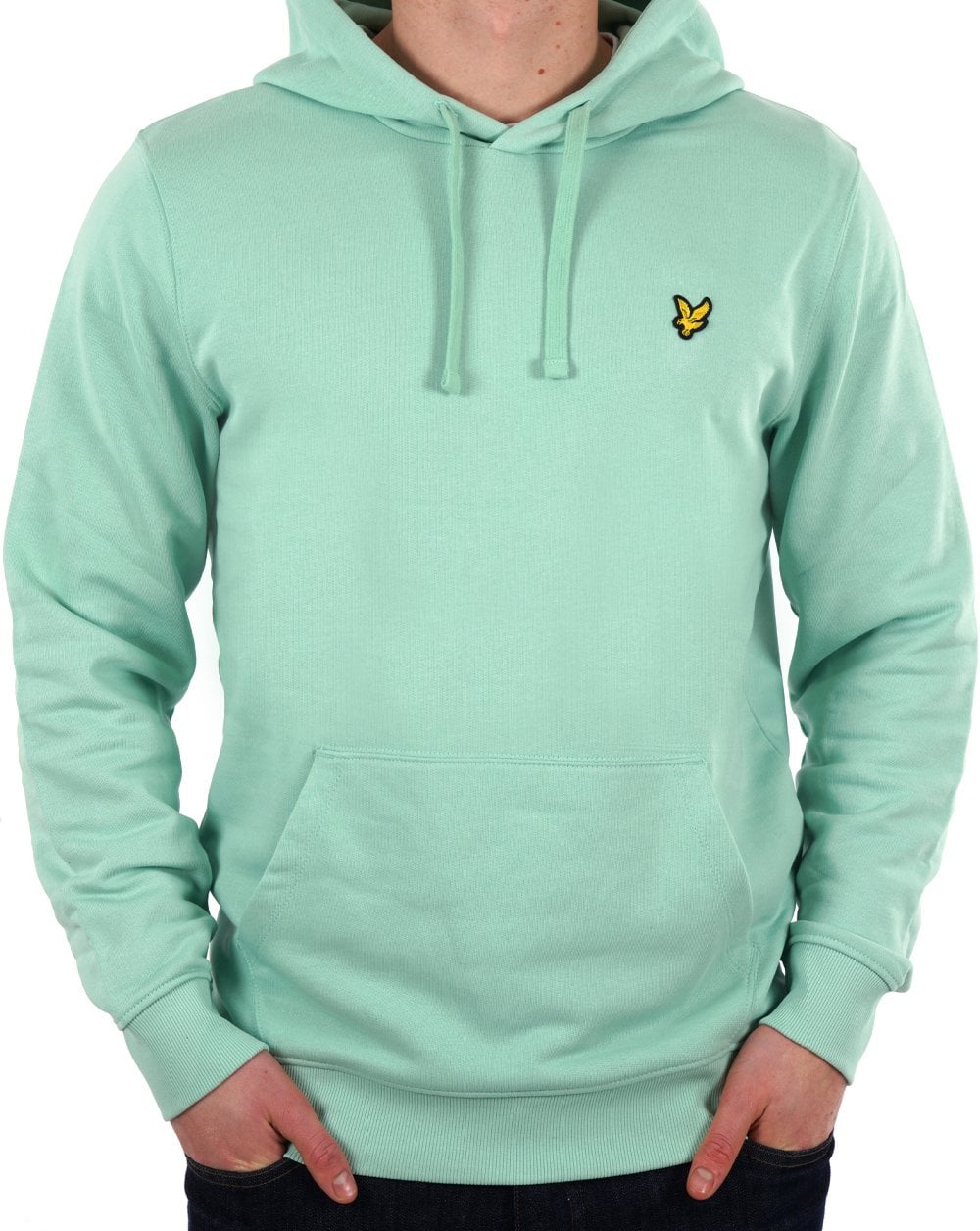 Lyle &amp; Scott – Pullover-Hoodie in Pastellgrün