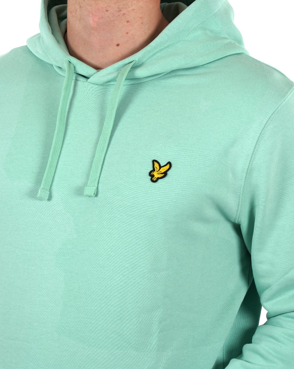 Lyle &amp; Scott – Pullover-Hoodie in Pastellgrün
