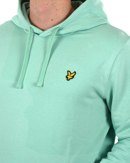 Lyle &amp; Scott – Pullover-Hoodie in Pastellgrün