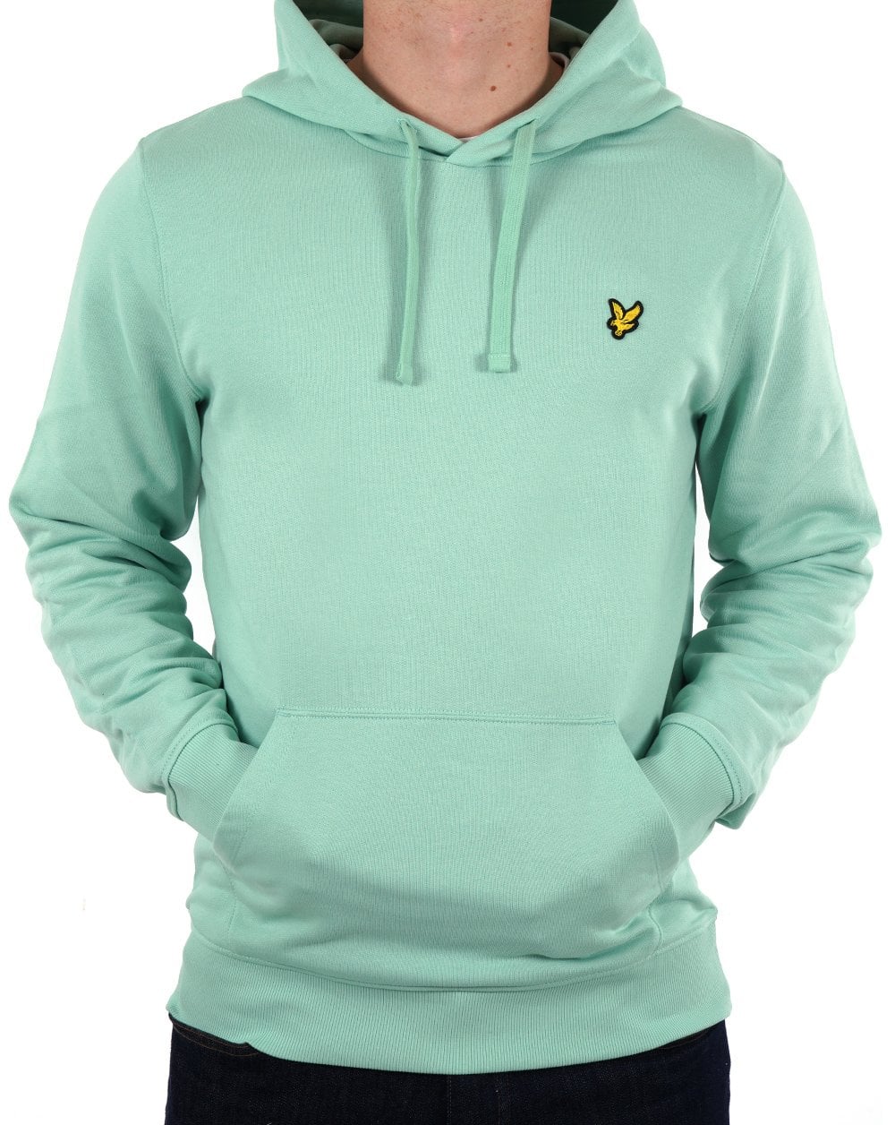 Lyle &amp; Scott – Pullover-Hoodie in Pastellgrün