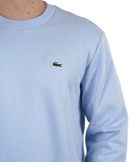 Lacoste Baumwollsweat Hellblau
