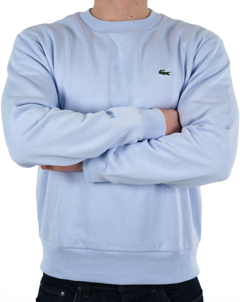 Lacoste Baumwollsweat Hellblau