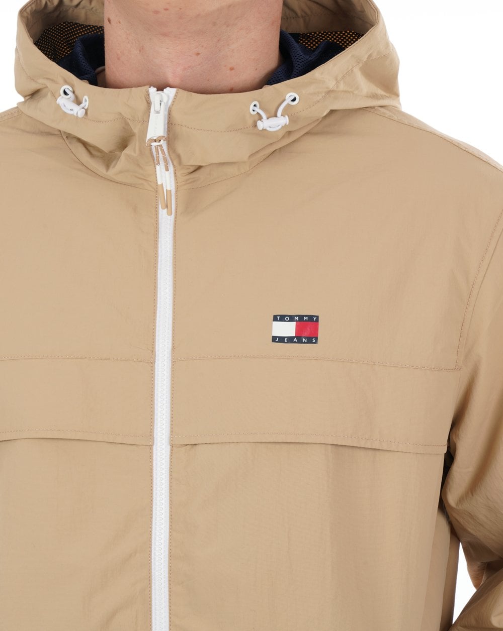 Tommy Jeans – Chicago – Windjacke in Tawny Sand