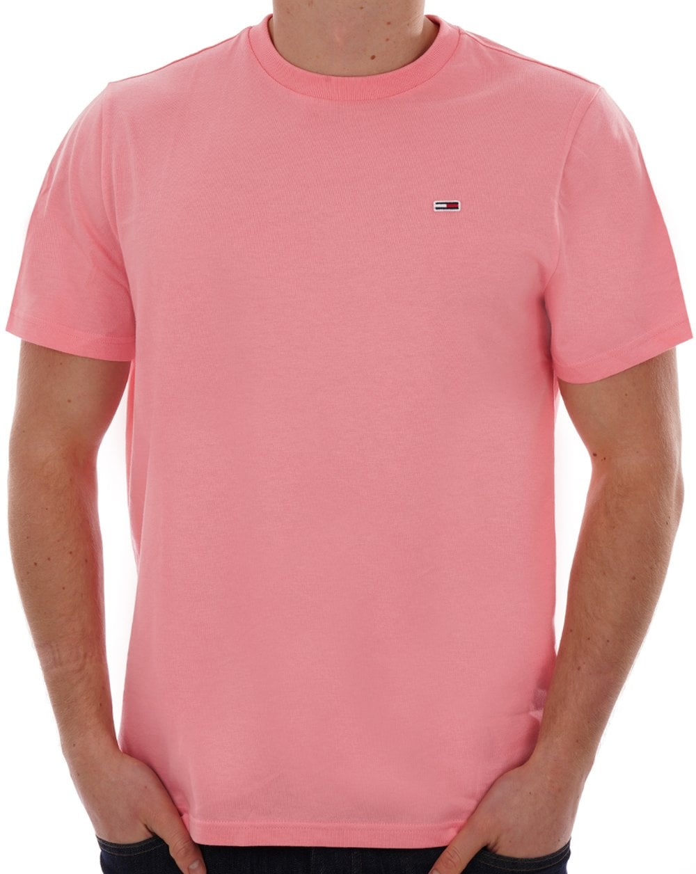 Tommy Jeans T-Shirt Korallenrosa
