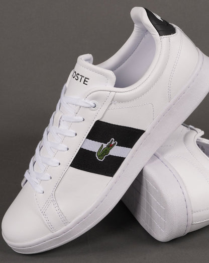 Lacoste Carnaby Pro CGR Trainer Weiß/Schwarz