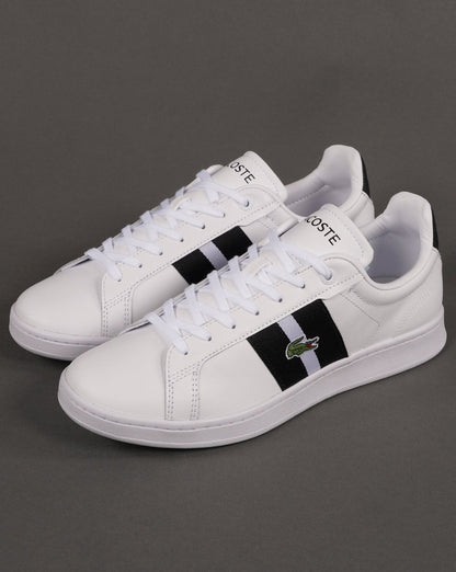 Lacoste Carnaby Pro CGR Trainer Weiß/Schwarz