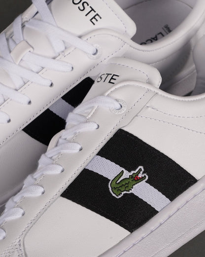 Lacoste Carnaby Pro CGR Trainer Weiß/Schwarz