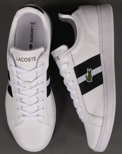 Lacoste Carnaby Pro CGR Trainer Weiß/Schwarz