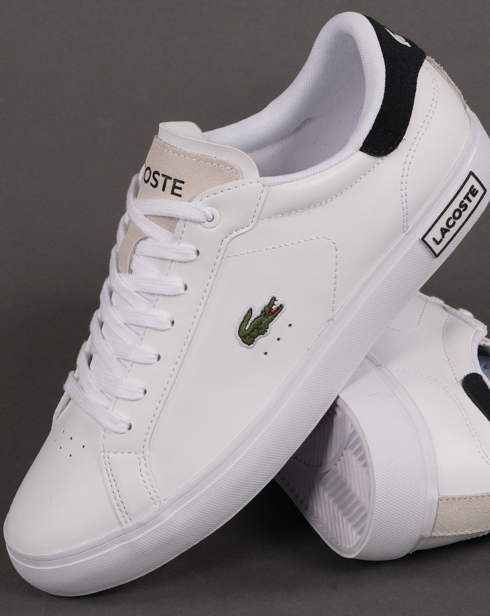Lacoste Footwear Powercourt 124 SMA Trainer Weiß/Schwarz