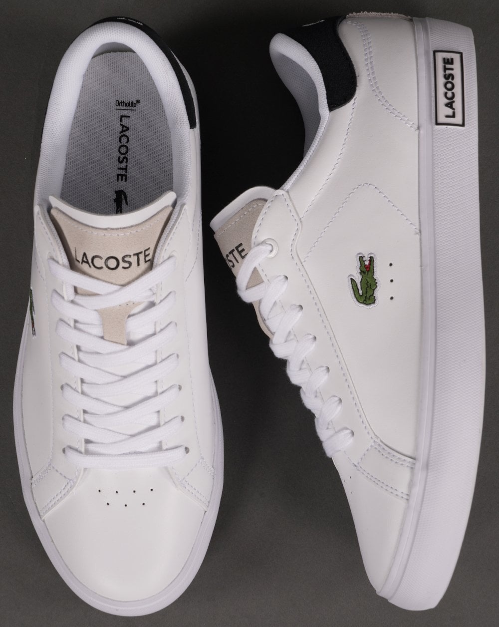 Lacoste Footwear Powercourt 124 SMA Trainer Weiß/Schwarz