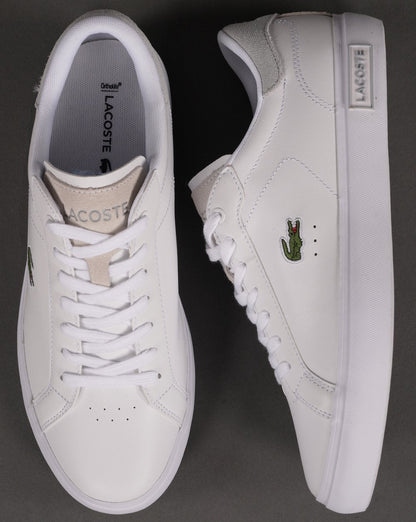 Lacoste Footwear Powercourt 124 SMA Trainer Weiß/Hellgrau