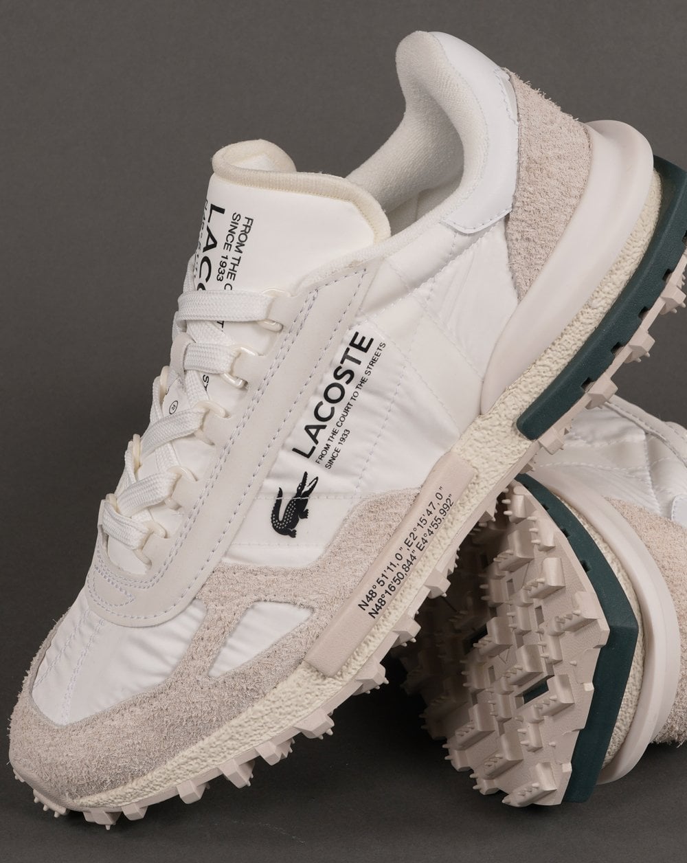 Lacoste Elite Active Trainer Weiß/Dunkelgrün