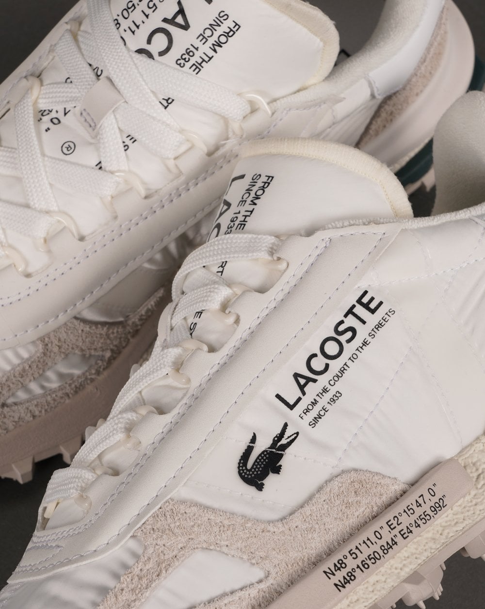 Lacoste Elite Active Trainer White/Dark Green
