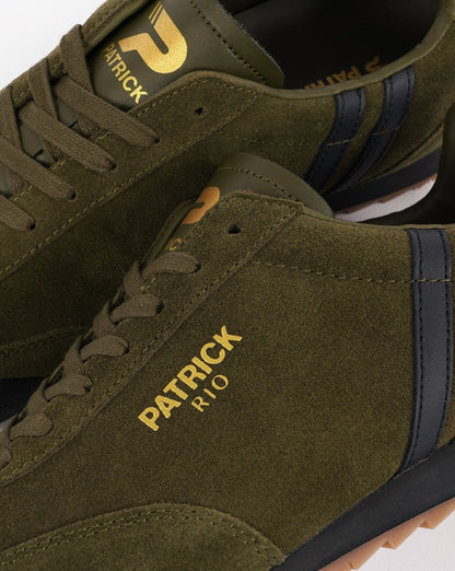 Patrick Rio Sneaker Oliv / Schwarz