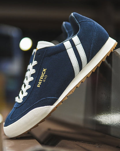 Patrick Rio Sneakers Marineblau Weiß