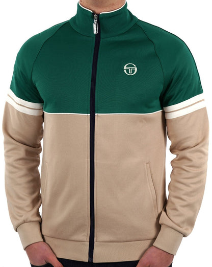 Sergio Tacchini Orion Trainingsjacke Grün / Stein