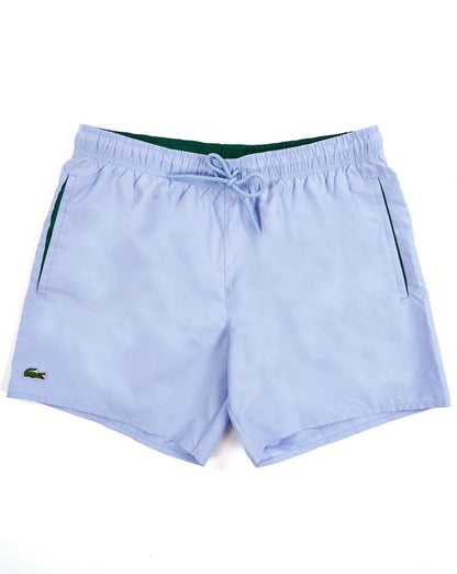 Lacoste Badeshorts Hellblau/Grün