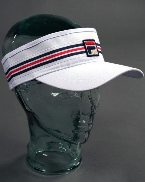 Fila Vintage Larry Visor White