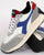 Diadora Race NYL Trainer White Grey Blue