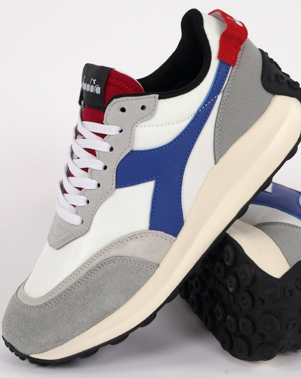 Diadora Race NYL Sneaker weiß/grau/blau