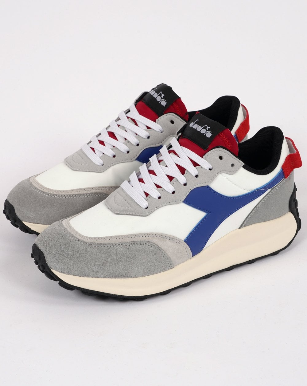 Diadora Race NYL Sneaker weiß/grau/blau
