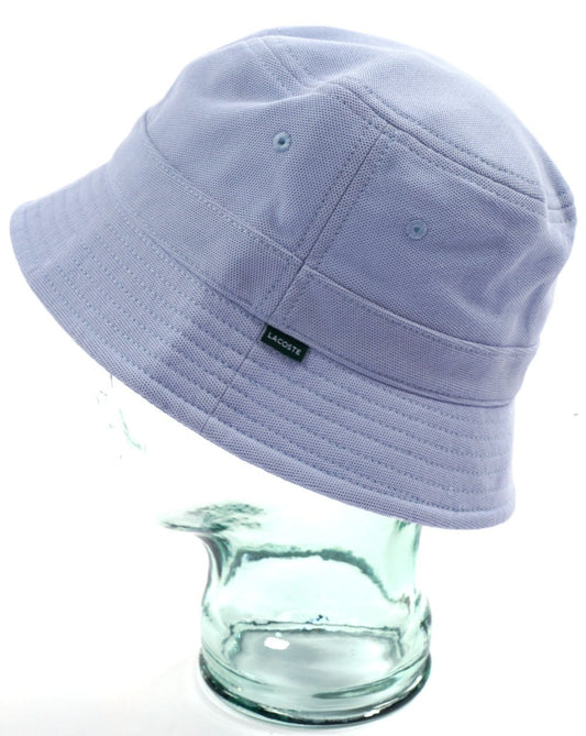 Lacoste Lacoste Bucket Hat aus Bio-Baumwolle Hellblau