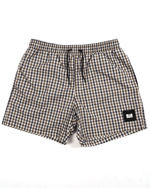 Weekend Offender Varadero Check Swim Shorts Mid Check