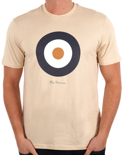 Ben Sherman Signature Target T-Shirt Creme