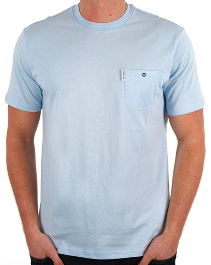 Ben Sherman Pocket T-Shirt Hellblau