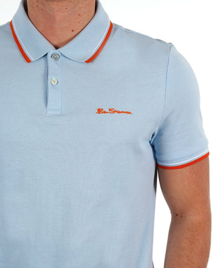 Ben Sherman Signature Poloshirt Hellblau