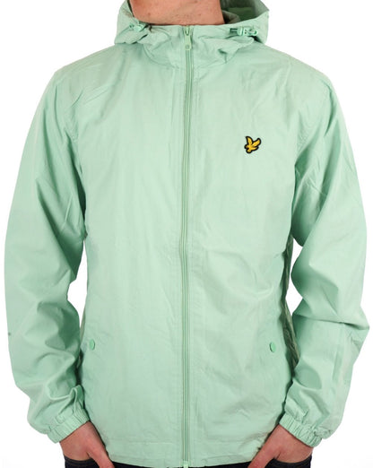 Lyle &amp; Scott – Durchgehende Kapuzenjacke mit Reißverschluss, Pastellgrün