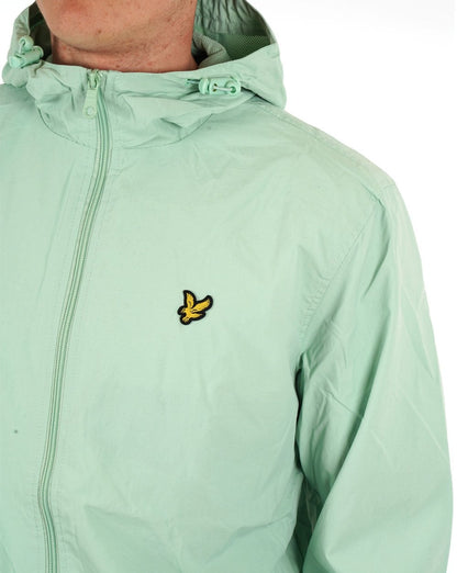 Lyle &amp; Scott – Durchgehende Kapuzenjacke mit Reißverschluss, Pastellgrün