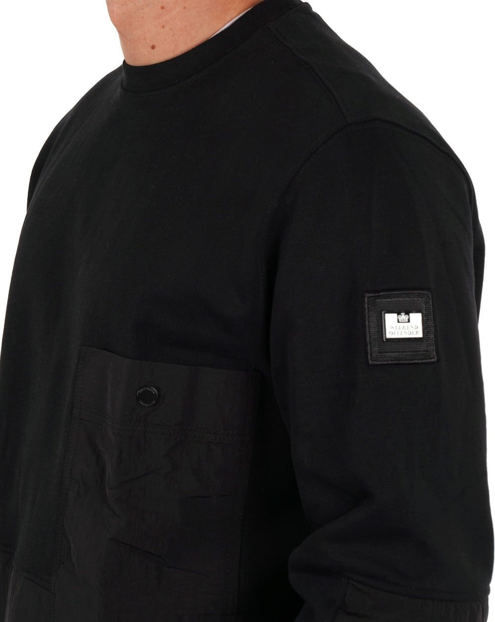 Weekend Offender Sirenko Sweatshirt Schwarz