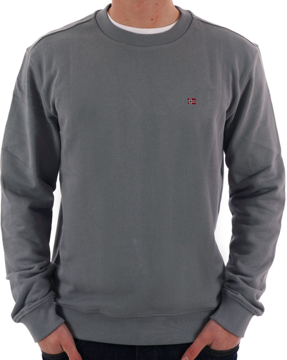 Napapijri Balis Crew Sweatshirt Grau