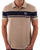 Sergio Tacchini Young Line Polo Shirt Stone/Navy Blue