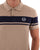 Sergio Tacchini Young Line Polo Shirt Stone/Navy Blue