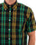 Trojan Windowpane Check Shirt Black