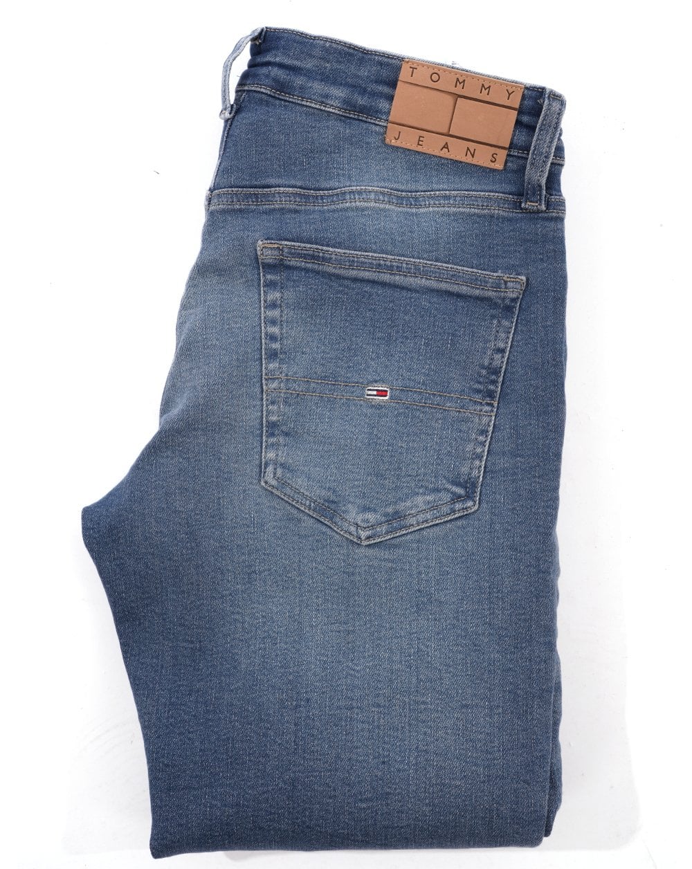 Tommy Jeans Scanton Slim Jeans in dunkler Waschung