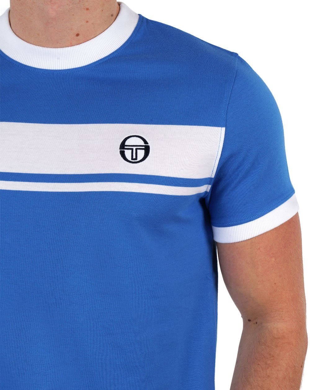 Sergio Tacchini Masters T-Shirt Blau/Weiß